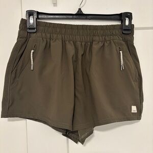 Women's Vuori Green Shorts